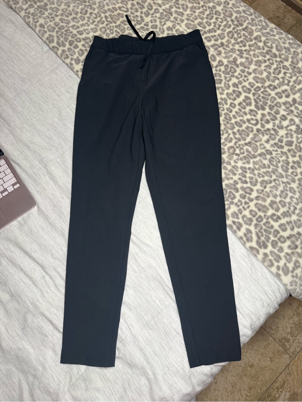 Nike Womens Dri-Fit Training Pants BV0174-010 Black Small 4 Pocket